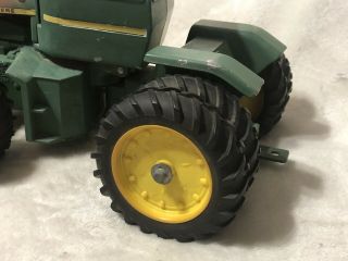 John Deere 8630 four wheel drive tractor Green Yellow Metal Toy Antique Vintage 4