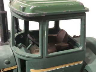 John Deere 8630 four wheel drive tractor Green Yellow Metal Toy Antique Vintage 5