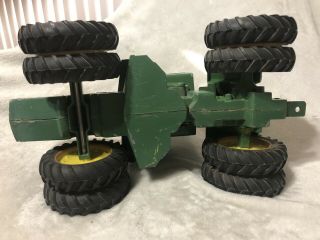 John Deere 8630 four wheel drive tractor Green Yellow Metal Toy Antique Vintage 7