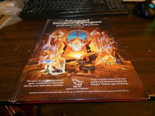Tsr Ad&d: 1st Edition: Unearthed Arcana Hardcover