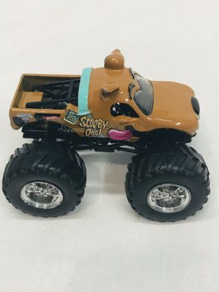 Hot Wheels Monster Jam Truck 1/64 Rare Diecast Metal Scooby Doo Toy