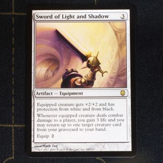Sword Of Light And Shadow 149 (1x Card) - Mtg Darksteel,  Rare,  Mp,  (d)