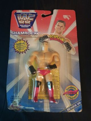 Wwf Ken Shamrock Bend - Ems Justoys Poseable Figure 1997 Series 7 Wrestling Wwe