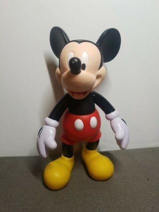 Disney Mickey Mouse Poseable Hard Plastic Figure 7 "