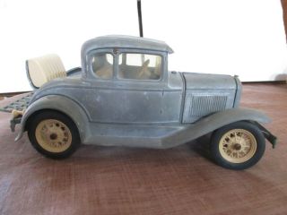 Vintage,  Cast Aluminum - Hubley Toy 854 - 5k,  1930 Ford Rumble Seat Roadster - Usa