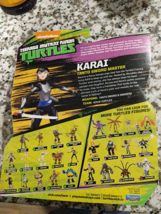 Teenage Mutant Ninja Turtles KARAI Action Figure TMNT 2