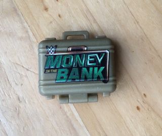 Money In The Bank Case Mattel Wwe Wrestling Action Figure Prop Wwf Briefcase
