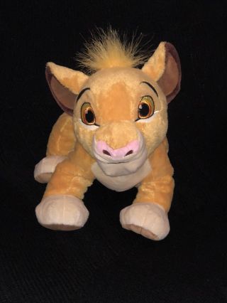 Official Disney Store The Lion King Simba Plush Soft Authentic