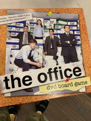 The Office Dvd Trivia Board Game Pressman 2008 100 Complete