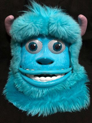 Disney Pixar Monsters Inc Sully Moving Mouth Adjustable Mask For Children