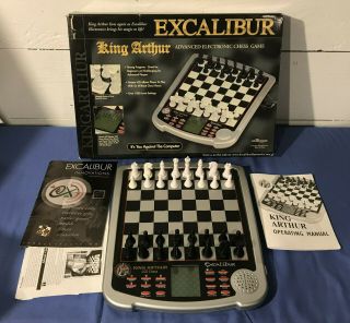Excalibur King Arthur Advanced Electronic Chess Game 915