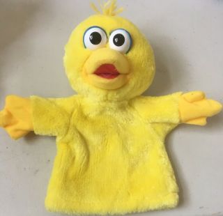 Big Bird Sesame Street Hand Puppet Plush Doll Muppet Tyco Toy 1996 Henson