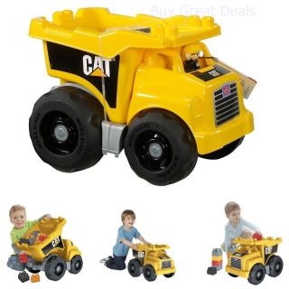 Megabloks Cat Large Vehicle Dump Truck For Kids -