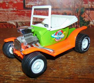 Mini Tonka Thunder Hubs Ford Hot Rod Coupe 1960s Pressed Steel Old Toy