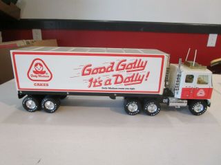 Vintage Nylint Semi - Truck Trailer Dolly Madison