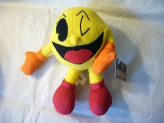 Pac - Man 8 " Plush Namco Toy Factory W/ Tag