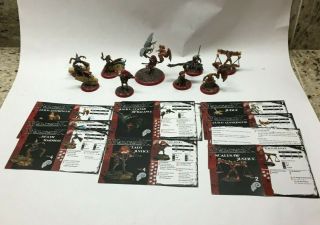 Malifaux 1st Edition Lady Justice Crew And Avatar Painted Quality Meta