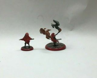 Malifaux 1st edition Lady Justice crew and Avatar painted quality meta 3