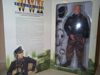 Dragon Exclusive 12 Inch Wwii Waffen Ss Wiking Div Panzer Officer Fritz Mib