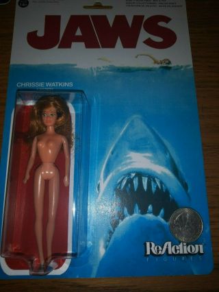 Custom Made Jaws Chrissie Watkins 1/18 Quint Brody Orca Reaction