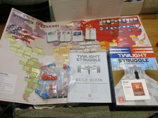 Twilight Struggle The Cold War 1945 - 1989 Deluxe Edition Complete Gmt Games