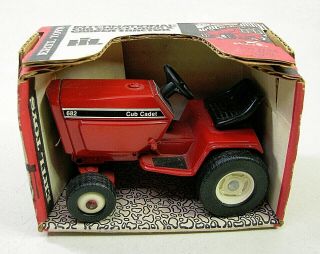 Vintage Ertl Diecast Farm Toys Ih International Cub Cadet Lawn Tractor Mib Toy