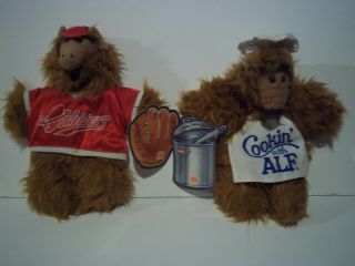 Rare Burger King 1988 Many Faces Of Alf Hand Puppet All Star Cheif