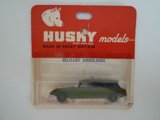 Vintage Husky Models No.  22 Citroen Ds Safari Military Ambulance 1965 - 66 Vnmoc