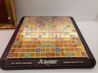 1998 SCRABBLE Crossword Game 50th ANNIVERSARY Collector ' s Edition 100 COMPLETE 3