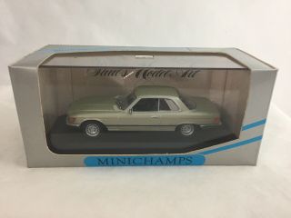 1/43 Minichamps 1972 - 80 Mercedes - Benz 450 Slc,  Green Metallic,  430 033421
