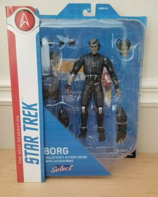Star Trek Diamond Select Borg 7 Inch Action Figure