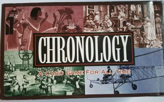Chronology Card Game A Card Game For All Time 2 To 8 Players