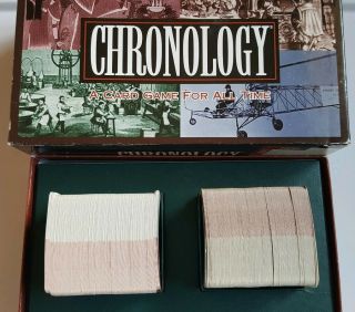 Chronology card game A Card Game For All Time 2 to 8 Players 3