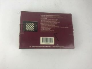 Radio Shack Portable Sensory Chess Computer 1650L,  60 - 2252 Garry Kasparov W/ BOX 3
