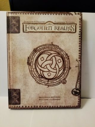 Dungeons And Dragons 3.  5 Forgotten Realms Campaign Setting Book Wtc11836