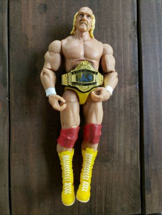 Hulk Hogan Wwe 2011 Mattel Elite Defining Moments Series Action Figure W/ Belt