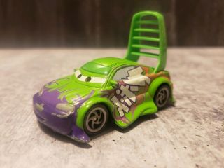 Disney Pixar Cars Movie 2 Diecast Wingo Green Drag Snot Rod Racer Loose