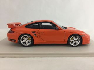 1/43 Spark Porsche 911 Turbo S,  Model Club Asia 5th Anniversary,  Orange 99/200 6