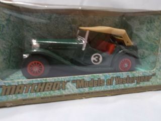 MATCHBOX MODELS OF YESTERYEAR Y8 - 4 1945 MG ISSUE 4 3