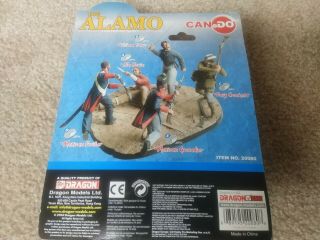 Dragon Can Do The Alamo 1:24 Historical Figures Complete Set Of 5 Crockett Bowie