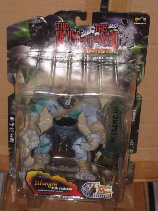 1998 Sega Dreamcast House Of The Dead Strength Chainsaw Action Figure Alternate