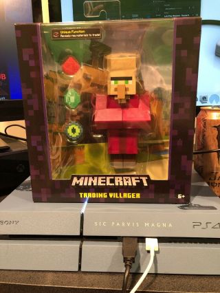 Minecraft Series 2 Villager With Emerald Action Figure,  Rare