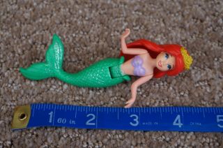 FIGURE Disney Polly Pocket Princess Ariel with Tail The Little Mermaid Mini Doll 4