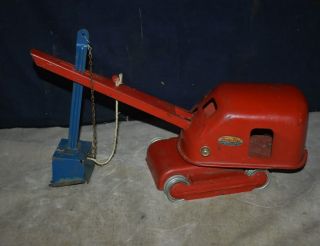 Early Tonka Toys Caterpillar Steam Shovel Truck 50 