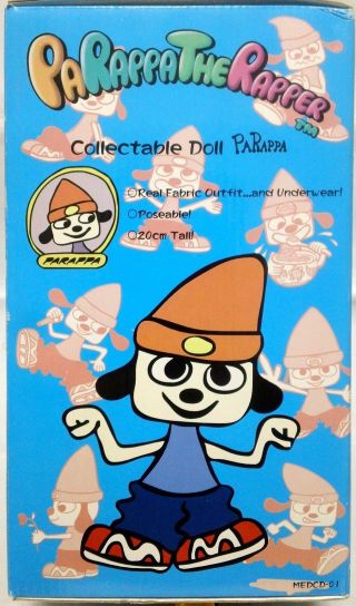 Parappa The Rapper : Parappa Collectible Doll Vol.  1 figure Medicom 1998 4