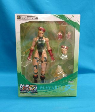 Play Arts Action Figure Street Fighter Iv Arcade Edition Cammy