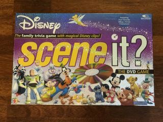 Disney Scene It? Family Board Game - Complete -