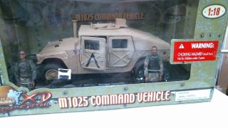 Ultimate Soldier 1:18 " M1025 Command Vehicle " Mib