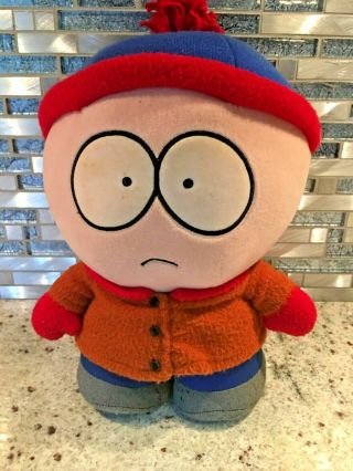 Stan South Park Plush 12 Inches Comedy Central 1998 Figure