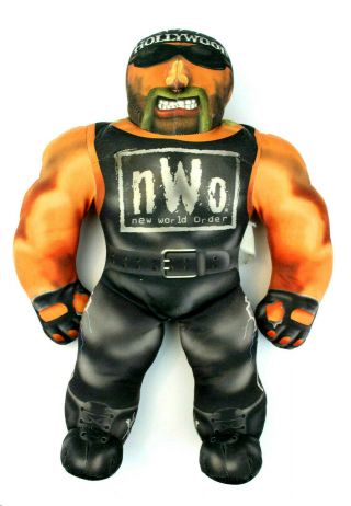 1998 Hollywood Hulk Hogan Wrestling Buddy Wcw Nwo Bashin Brawler Plush